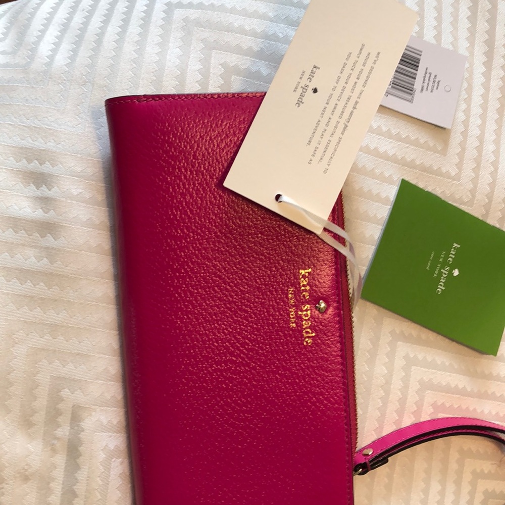 Kate Spade New York new wallet pink